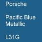 Preview: Porsche, Pacific Blue Metallic, L31G.